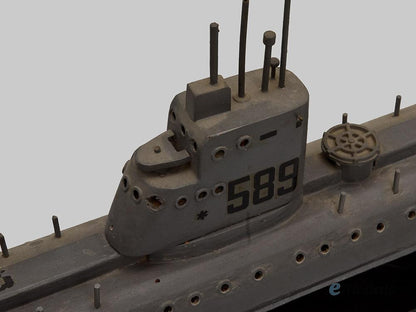 germany,_kriegsmarine._a_p_o_w_trench_art_model_u-_boat___m_n_c3501