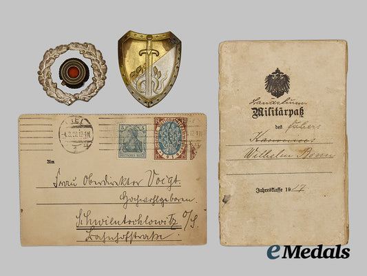 germany,_weimar_republic._a_lot_of_freikorps_paper_items_and_insignia___m_n_c3534
