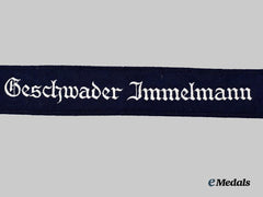 Germany, Luftwaffe. A Geschwader Immelmann EM/NCO’s Cuff Title
