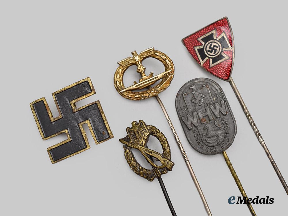 germany,_third_reich._a_mixed_lot_of_stick_pin_awards_and_badges___m_n_c3555