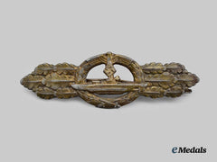 Germany, Kriegsmarine. A U-Boat Clasp, Bronze Grade, by Schwerin