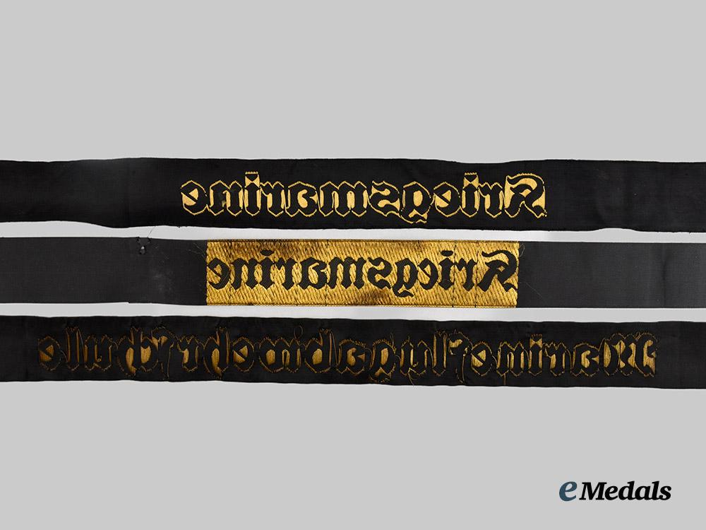 germany,_kriegsmarine._a_lot_of_cap_tally_ribbons___m_n_c3586