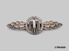 Germany, Luftwaffe. A Bomber Clasp, Silver Grade, by C.E. Juncker
