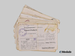 Germany, Wehrmacht. A Mixed Lot of POW Camp Correspondence from Yugoslav Officers