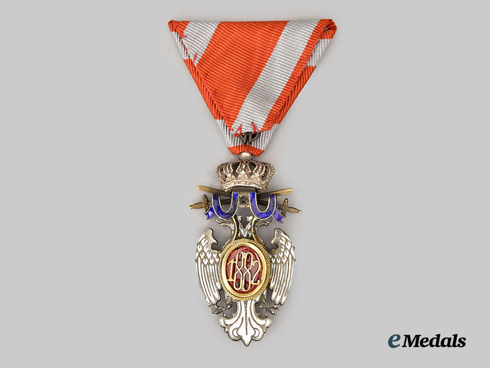 serbia,_kingdom._an_order_of_the_white_eagle_by_a._bertrand,_knight,_c.1917___m_n_c3603