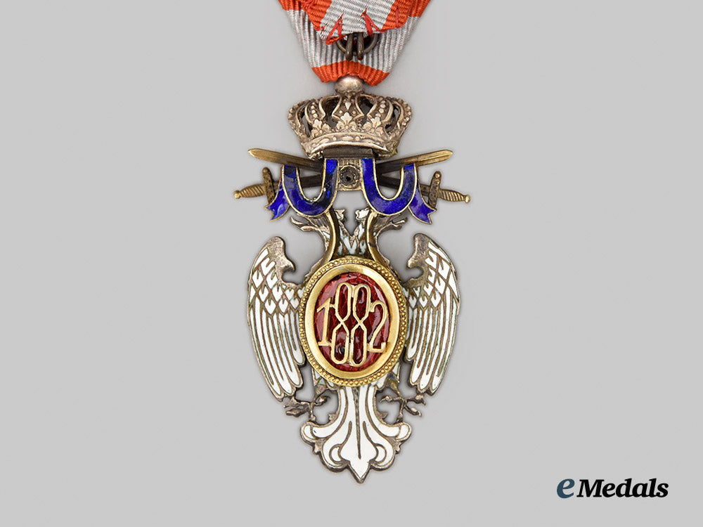 serbia,_kingdom._an_order_of_the_white_eagle_by_a._bertrand,_knight,_c.1917___m_n_c3604