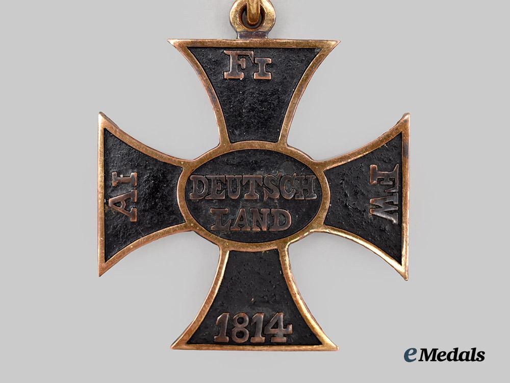 frankfurt,_free_city._a_rare1814_cross_of_honour_for_officers_of_the_line,_type_i_i___m_n_c3607