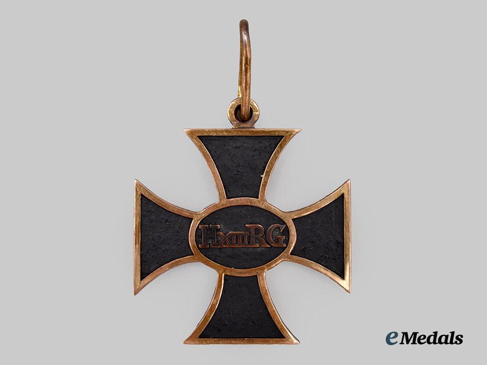 frankfurt,_free_city._a_rare1814_cross_of_honour_for_officers_of_the_line,_type_i_i___m_n_c3609