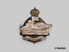 Canada, CEF. A 1st Tank Battalion Cap Badge