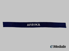 Germany, Luftwaffe. An Afrika Cuff Title, from the George Petersen Collection