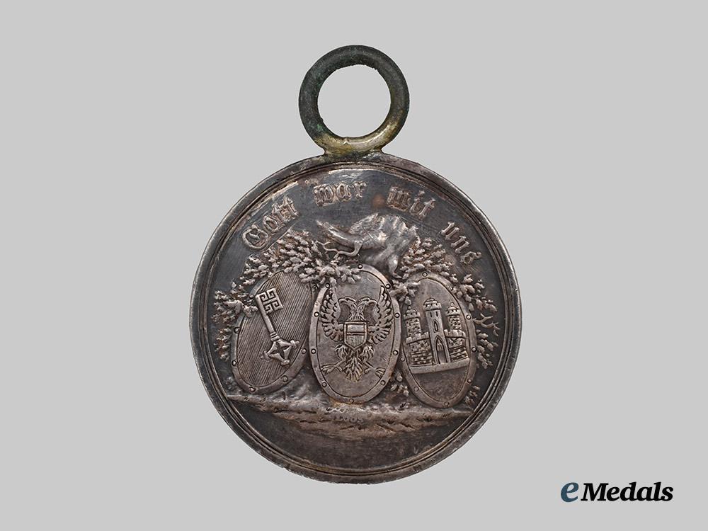 germany,_imperial._a_hanseatic_league_napoleonic_campaign_commemorative_medal_in_silver___m_n_c3651