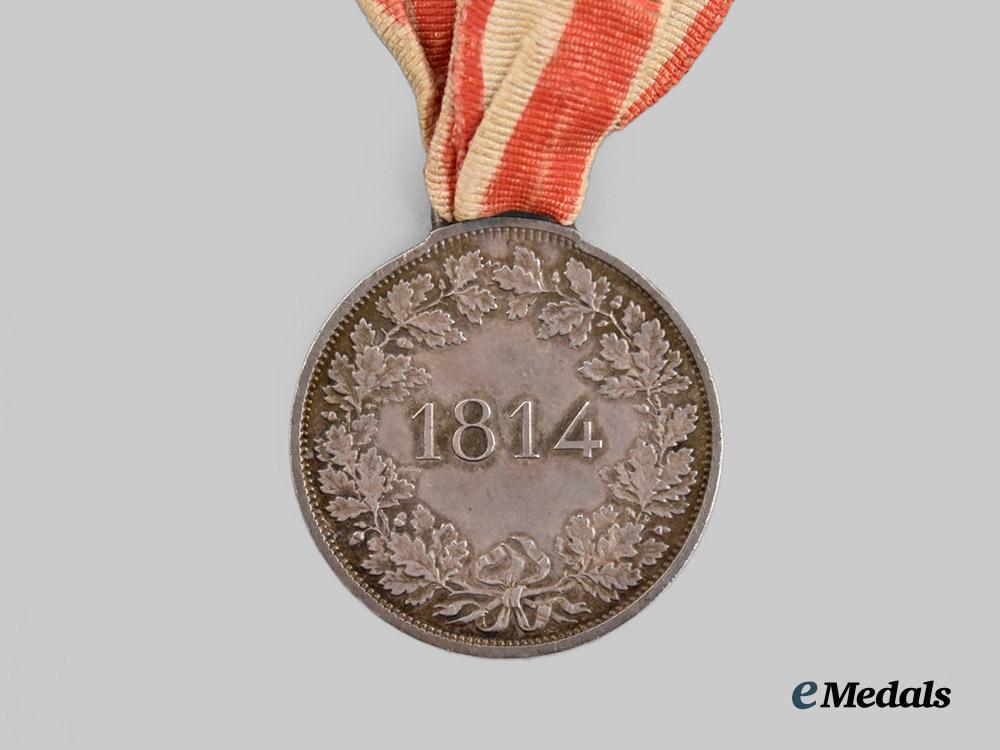germany,_frankfurt._an1814_war_campaign_medal___m_n_c3657