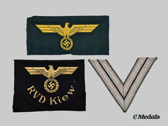 Germany, Wehrmacht. A Mixed Lot of Uniform Insignia