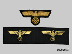 Germany, Wehrmacht. A Mixed Lot of Cap Eagles