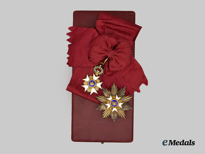 belgium,_kingdom._an_order_of_the_crown,_grand_cross_set,_by_p._de_greef___m_n_c3689