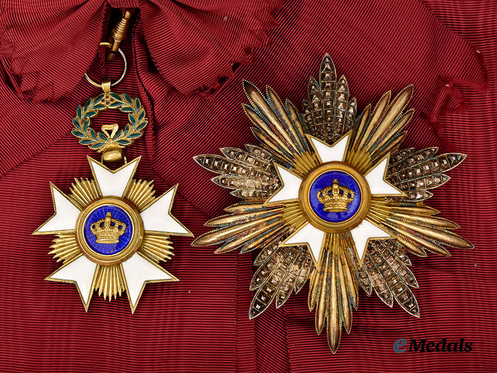 belgium,_kingdom._an_order_of_the_crown,_grand_cross_set,_by_p._de_greef___m_n_c3690