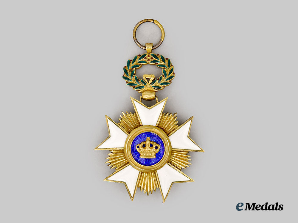 belgium,_kingdom._an_order_of_the_crown,_grand_cross_set,_by_p._de_greef___m_n_c3693
