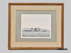 Canada, Commonwealth. A Watercolour by Official War Artist Harold Beament