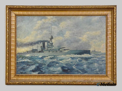 Canada, Commonwealth. H.M.S. Marlborough, by Reuben Jukes (Jucksch)