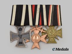 Germany, Imperial. A Medal Bar for a First World War Combatant