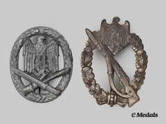 Germany, Wehrmacht. A Pair of Service Badges
