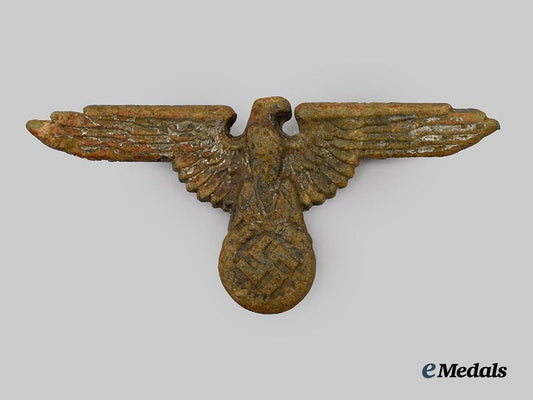 germany,_s_s._a_waffen-_s_s_cap_eagle,_ground-_dug_example,_by_ferdinand_wagner___m_n_c3772