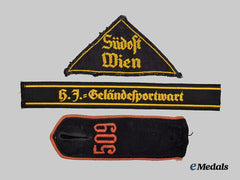 Germany, HJ. A Mixed Lot of Cloth Insignia