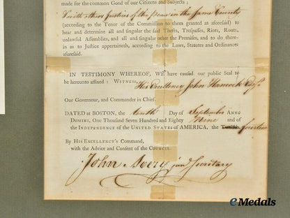 united_states._a_commission_document_signed_john_hancock&_samuel_adams___m_n_c3826