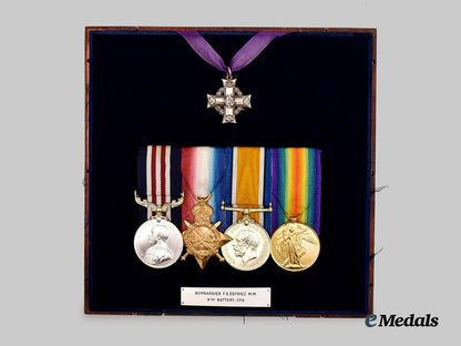 canada,_commonwealth._a_first_war_military_medal_group_to_bombardier_f._e._defriez,9th_battery,_c_f_a___m_n_c3827