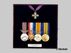 Canada, Commonwealth. A First War Military Medal Group to Bombardier F.E. Defriez, 9th Battery, CFA