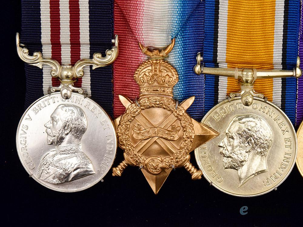 canada,_commonwealth._a_first_war_military_medal_group_to_bombardier_f._e._defriez,9th_battery,_c_f_a___m_n_c3828