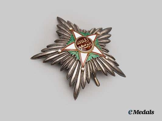 morocco,_protectorate._an_order_of_the_ouissam_alaouite,_i_class_grand_cordon_star,_c.1940___m_n_c3850