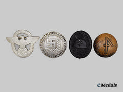 Germany, Third Reich. A Mixed Lot of Badges and Insignia