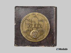 Germany, SA. A 1939 SA-Gruppe Hansa Hamburg Sports Competition Victor’s Medallion, with Case