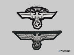 Germany, Third Reich. A Pair of Eagle Insignia