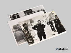 Independent Croatia. A Lot of Three Wartime Croatian Photographs