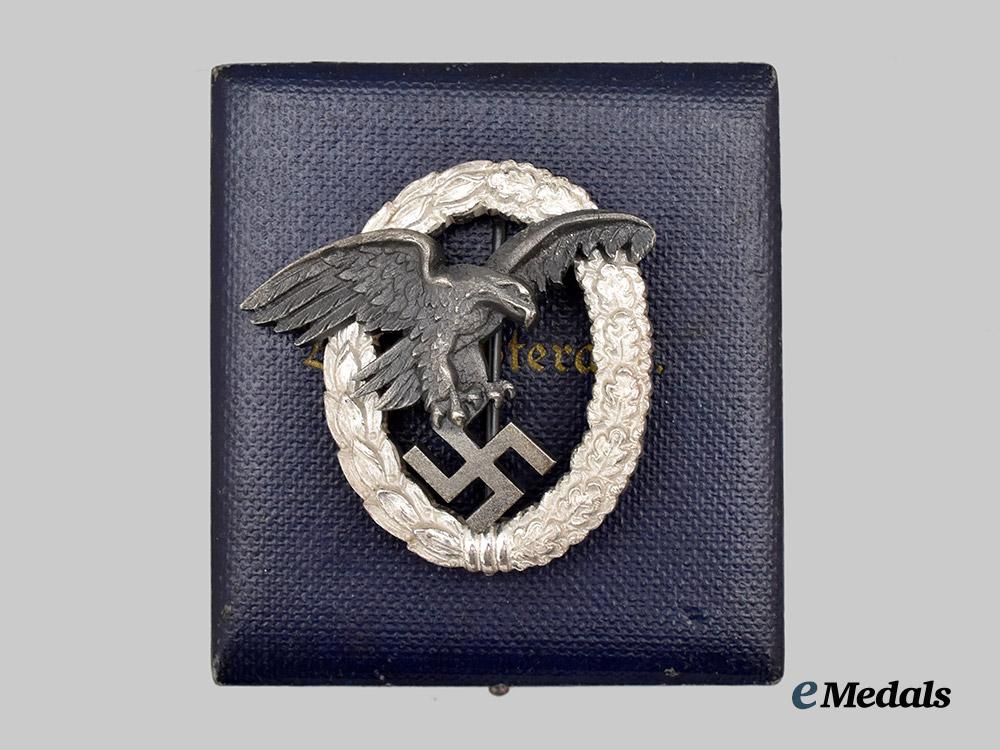 germany,_luftwaffe._a_mint_observer’s_badge,_with_case,_by_wilhelm_deumer___m_n_c3894