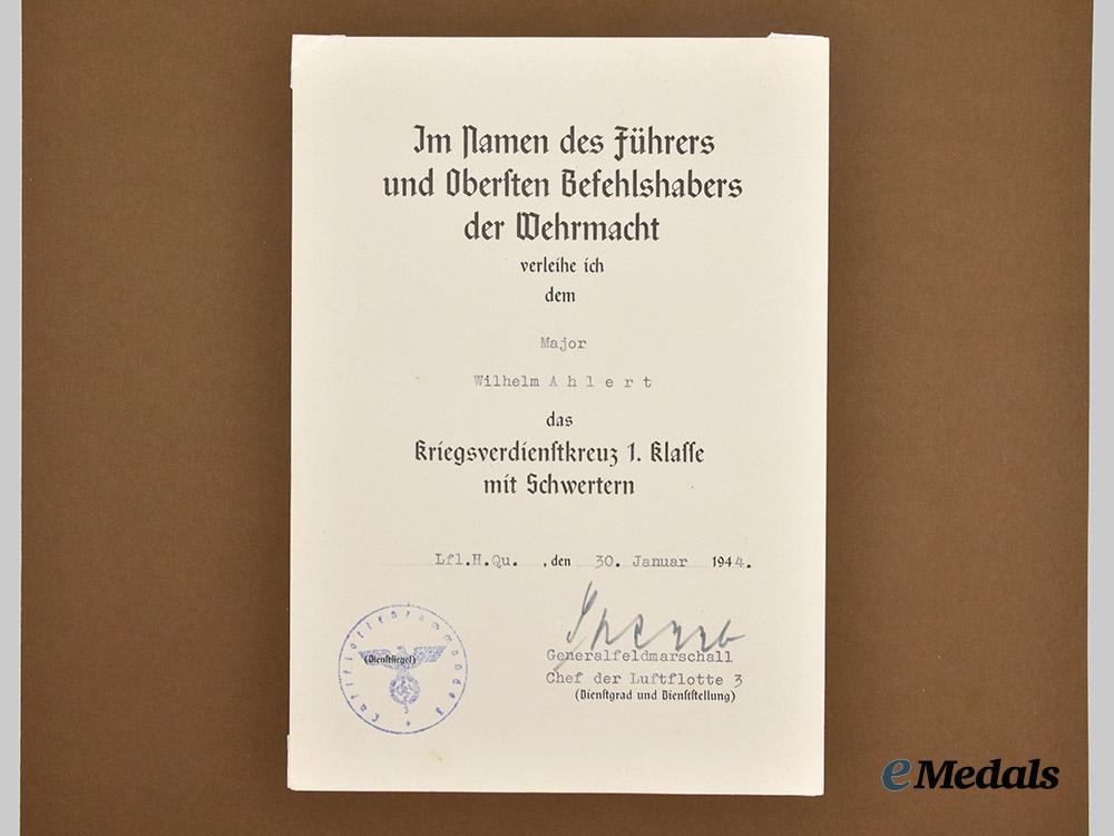germany,_luftwaffe._the_fine_award_documents_to_major_wilhelm_ahlert,_battle_of_britain___m_n_c3905