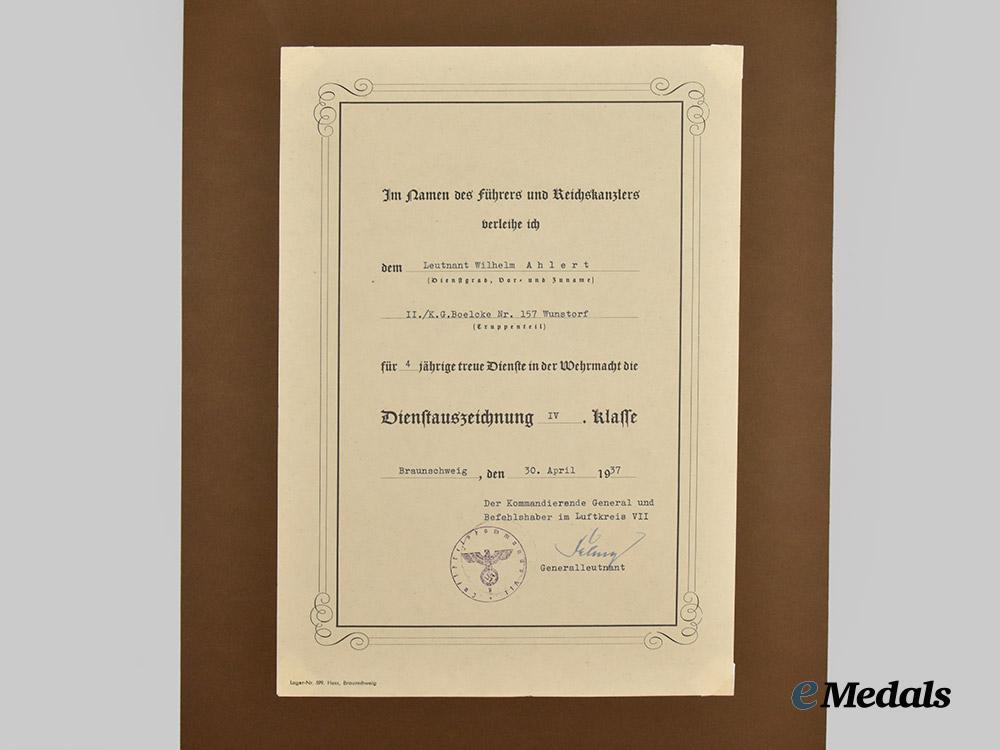 germany,_luftwaffe._the_fine_award_documents_to_major_wilhelm_ahlert,_battle_of_britain___m_n_c3918