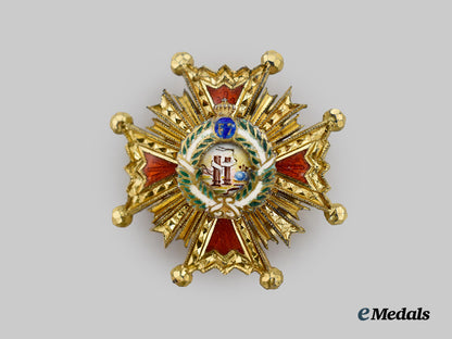 spain,_francoist_dictatorship._an_order_of_isabella_the_catholic,_grand_cross_set,_c.1960___m_n_c3926