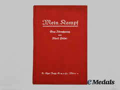 Germany, NSDAP. A 1928 Edition of Mein Kampf