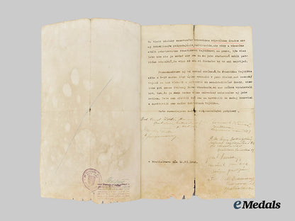 czechoslovakia,_republic._an_affidavit_testifying_to_the_actions_of_frantisek_vojtisek_during_w_w2.___m_n_c3953