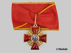 Russia, Imperial. An Order of St. Anne in Gold, II Class, by Albert Keibel