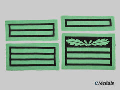 Germany, Wehrmacht. A Mixed Lot of Mint Camouflage Rank Insignia