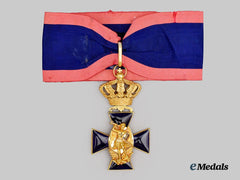 Bavaria, Kingdom. A Royal Order of Merit of St. Michael, II Class Cross in Gold, c. 1900