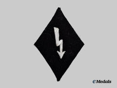 Germany, SS. A Waffen-SS Signals Personnel Sleeve Insignia for Officers