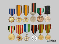 International. A Lot of Assorted Medals