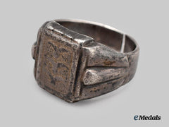 Germany, DLV. A Glider Pilot Commemorative Ring in Silver, Class C