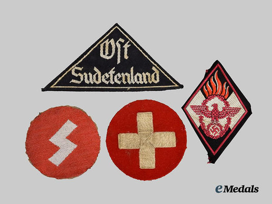 germany,_third_reich._a_lot_of_five_insignia___m_n_c4055