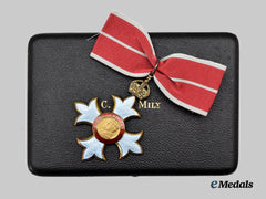 United Kingdom. An Order of the British Empire, Commander, in Case